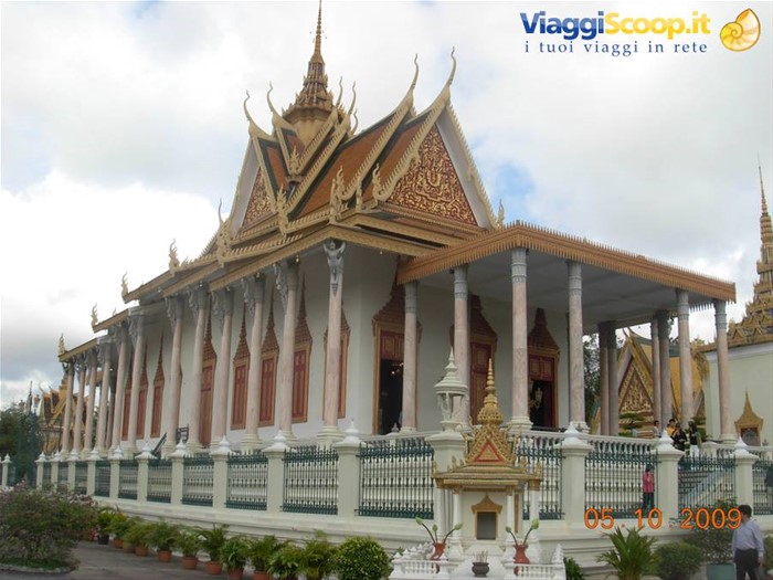 Phnom Penh - pagoda d'argento