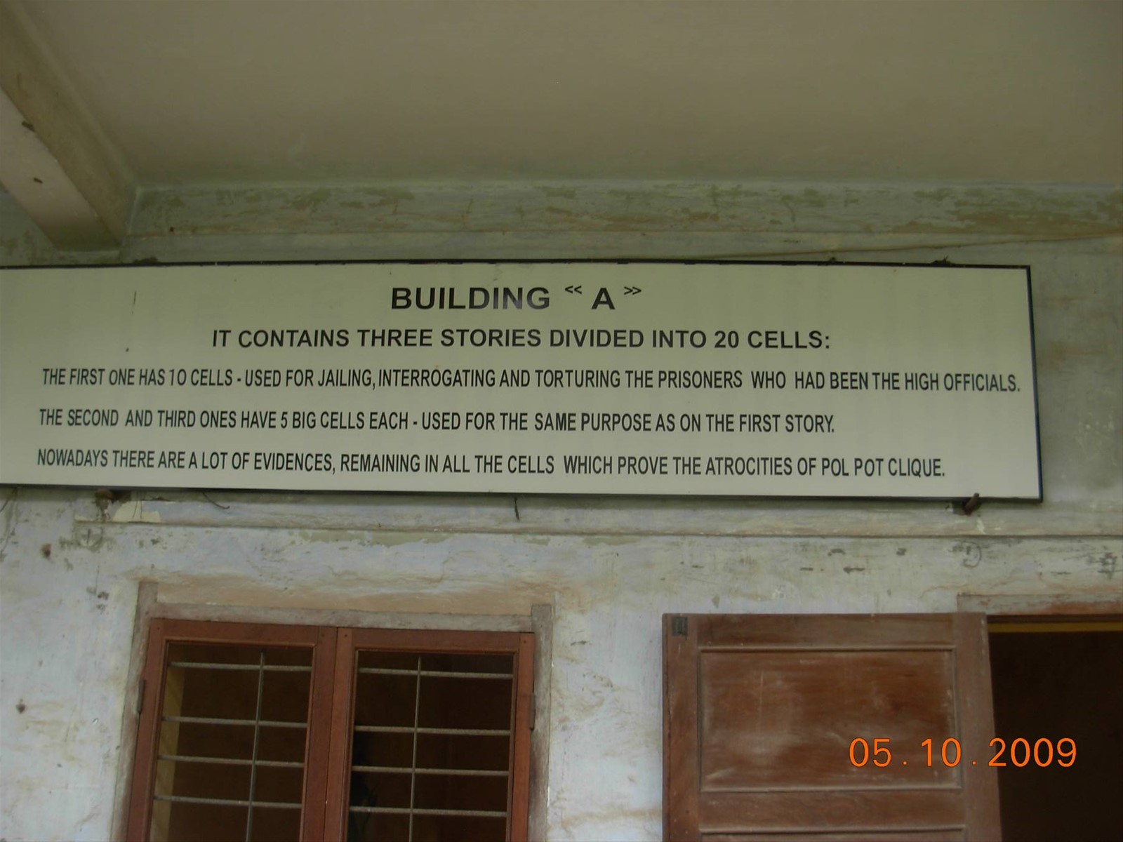 Phnom Penh - Toul Sleng museo