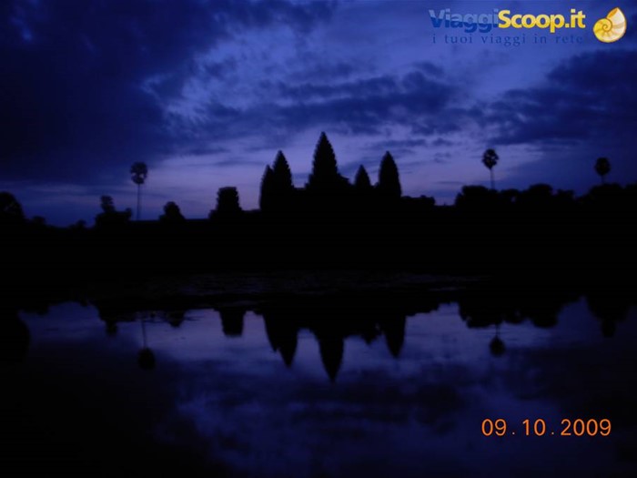Siem Reap - Angkor Wat all'alba
