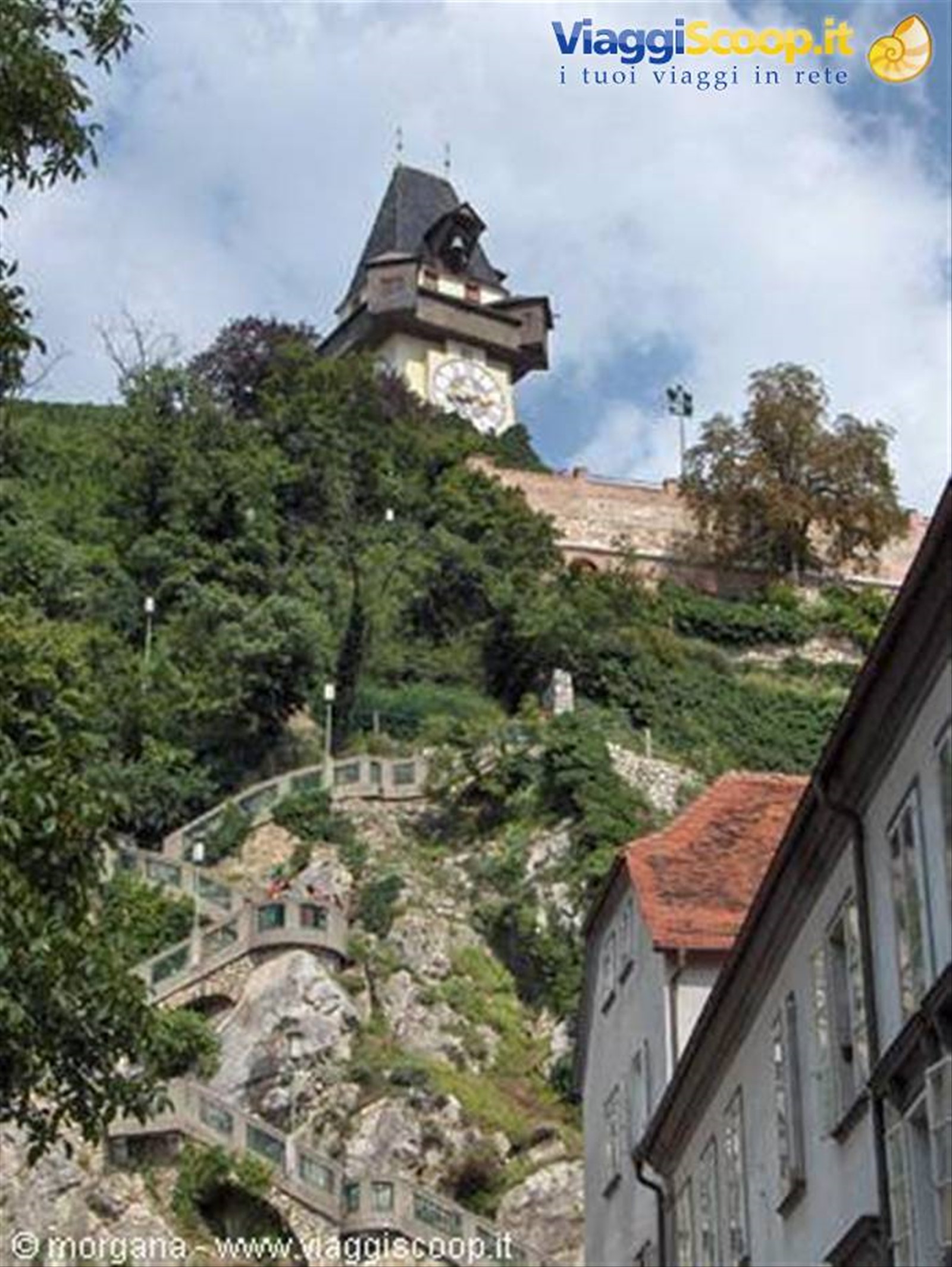 Schlossbergstiege". La gradinata dello Schlossberg (250 gradini)