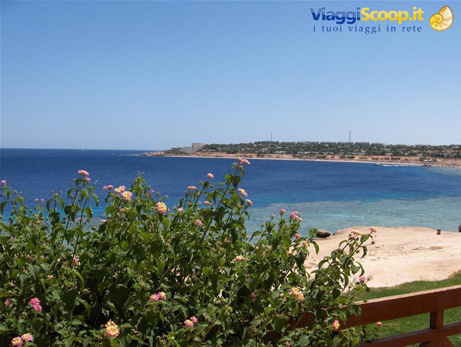Veduta panoramica dal "Sinai Grand Resort" della Valtur