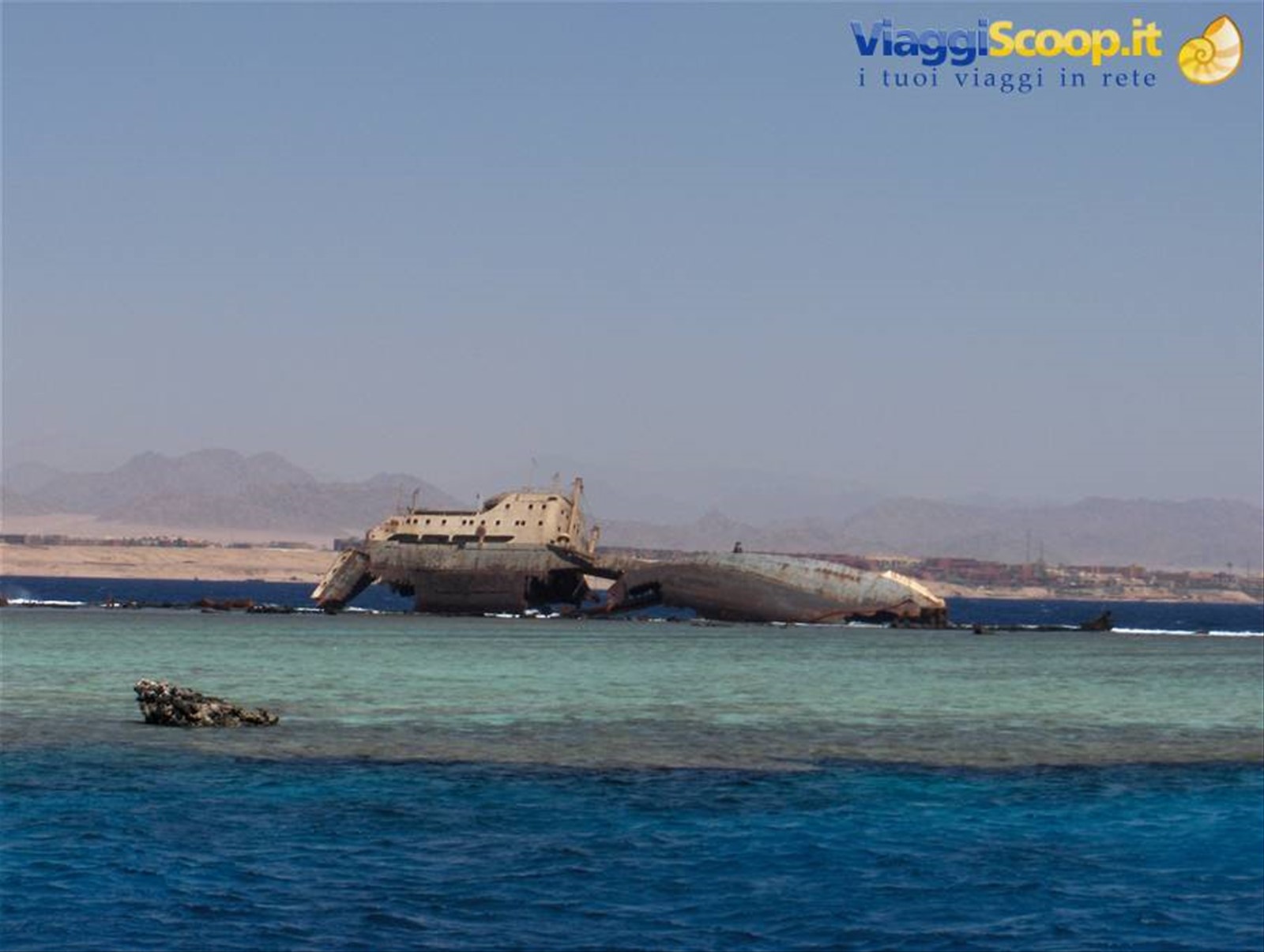 Isola di Tiran - Relitto