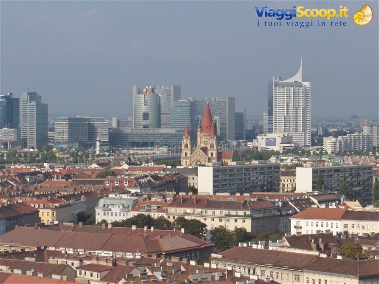 Vienna Vista dalla Ruota Panoramica