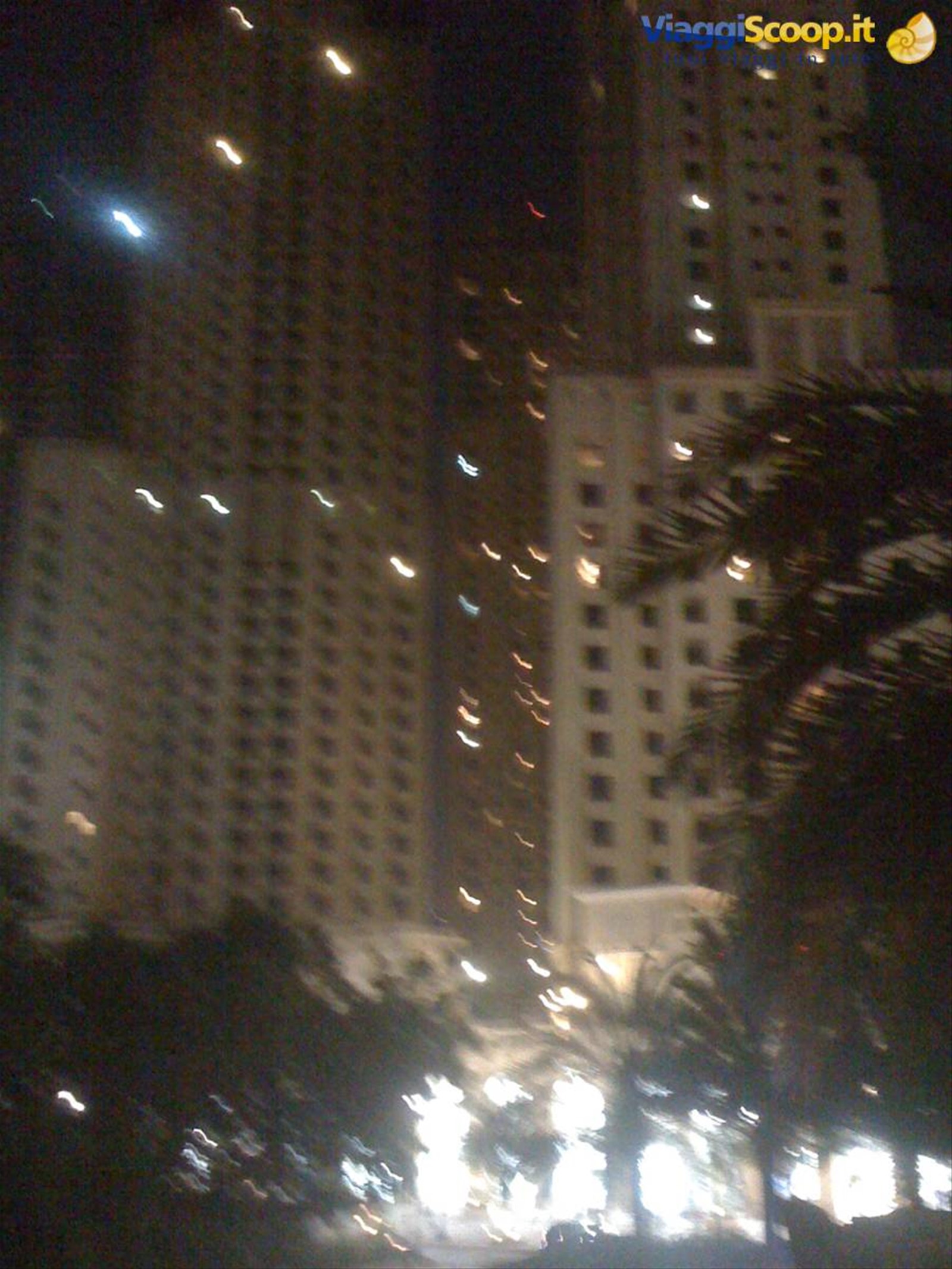 Jumeira beach by night