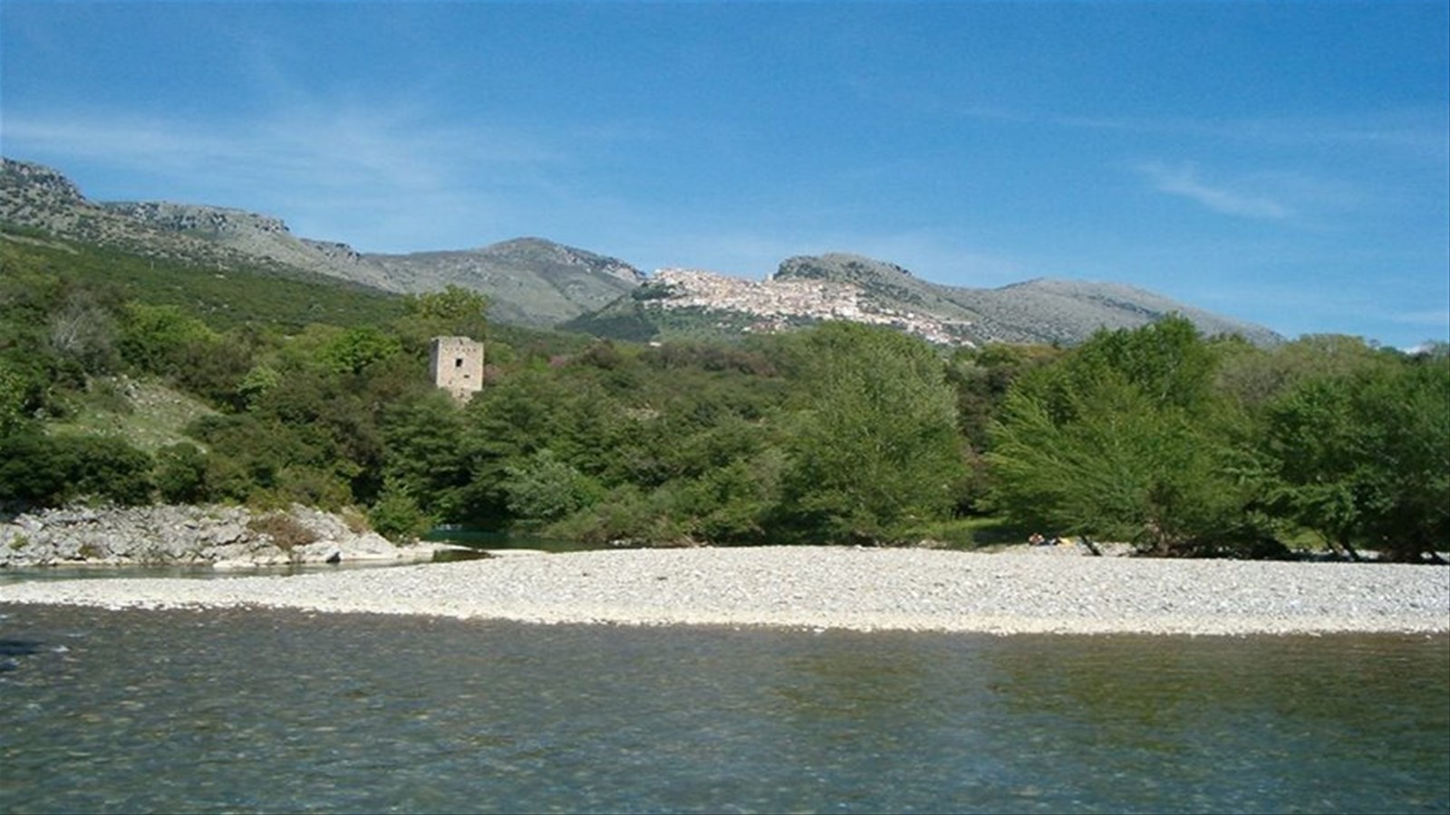 fiume Calore a Castelcivita