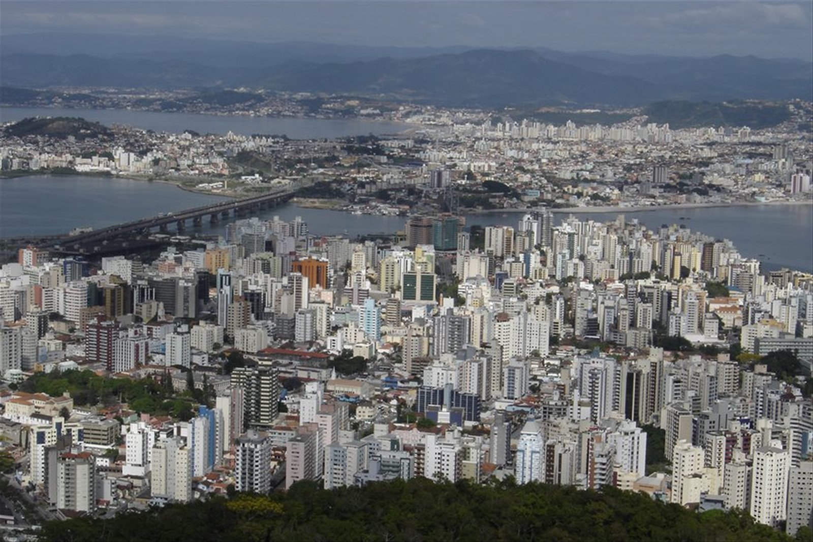 panorama dal Morro da Cruz