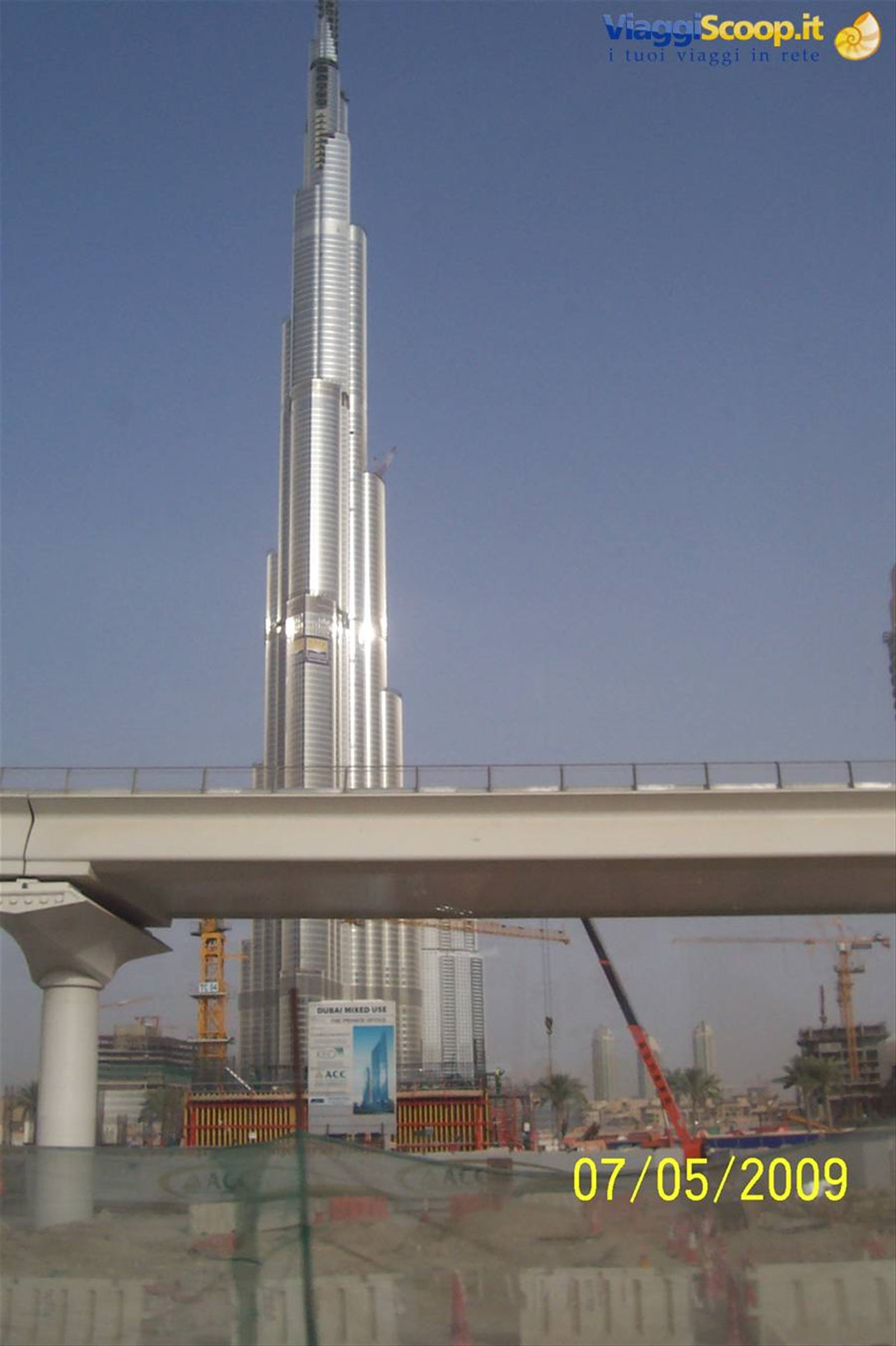 BURJ DUBAI - IL GRATTACIELO PIU' ALTO DEL MONDO