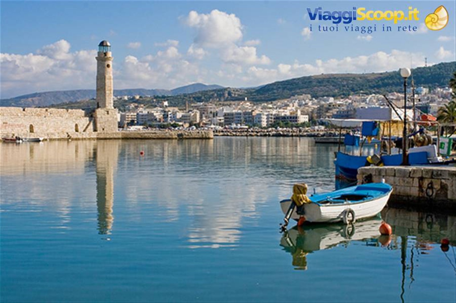 Rethymno, l' ingresso del porto