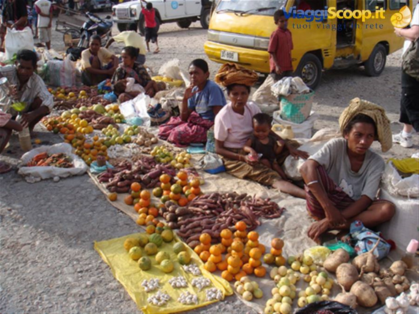 mercato all' aperto