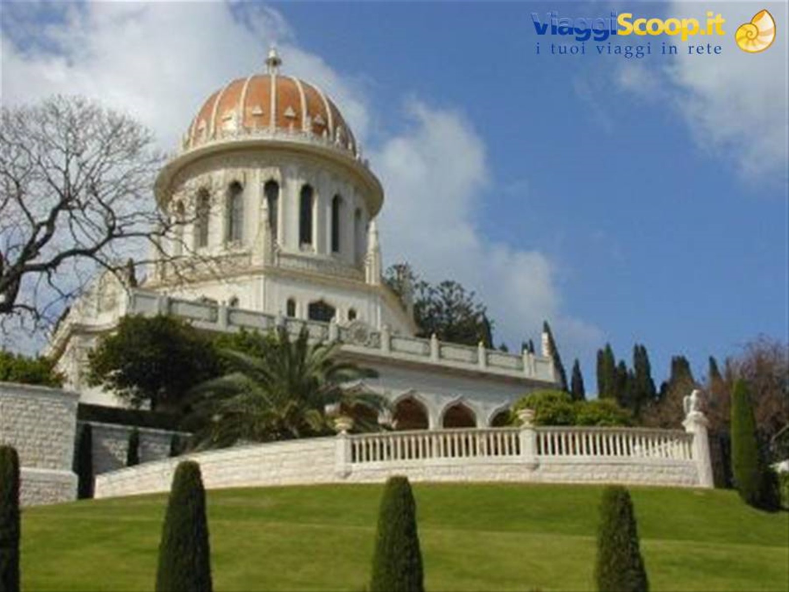 simbolo di Haifa, il Bahai Shrine