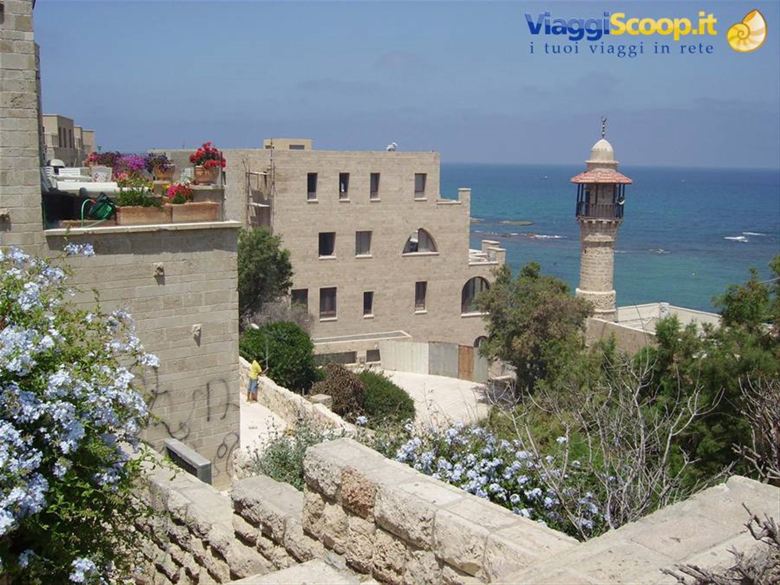 Jaffa, minareto sul mare
