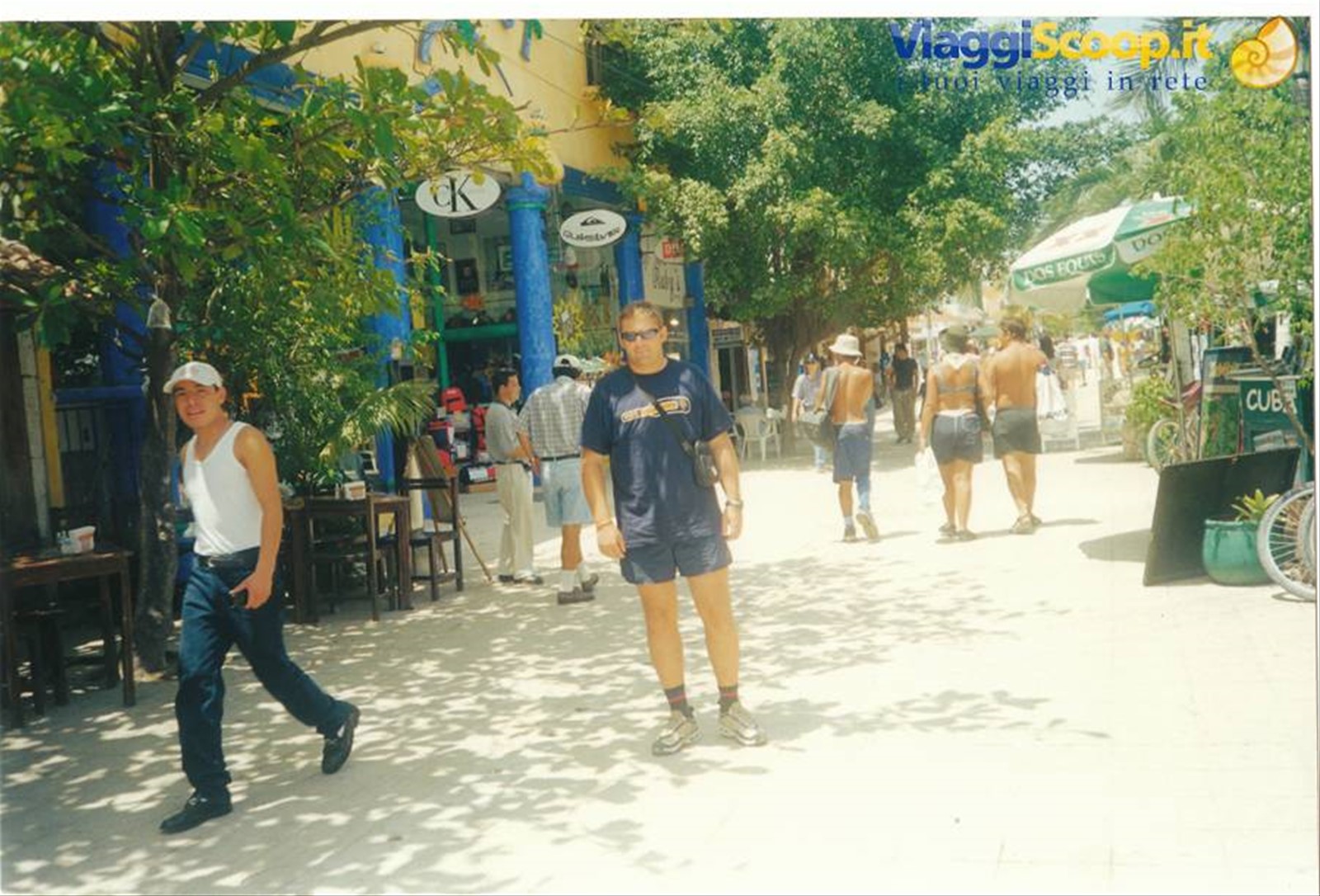 stradina di Playa del Carmen