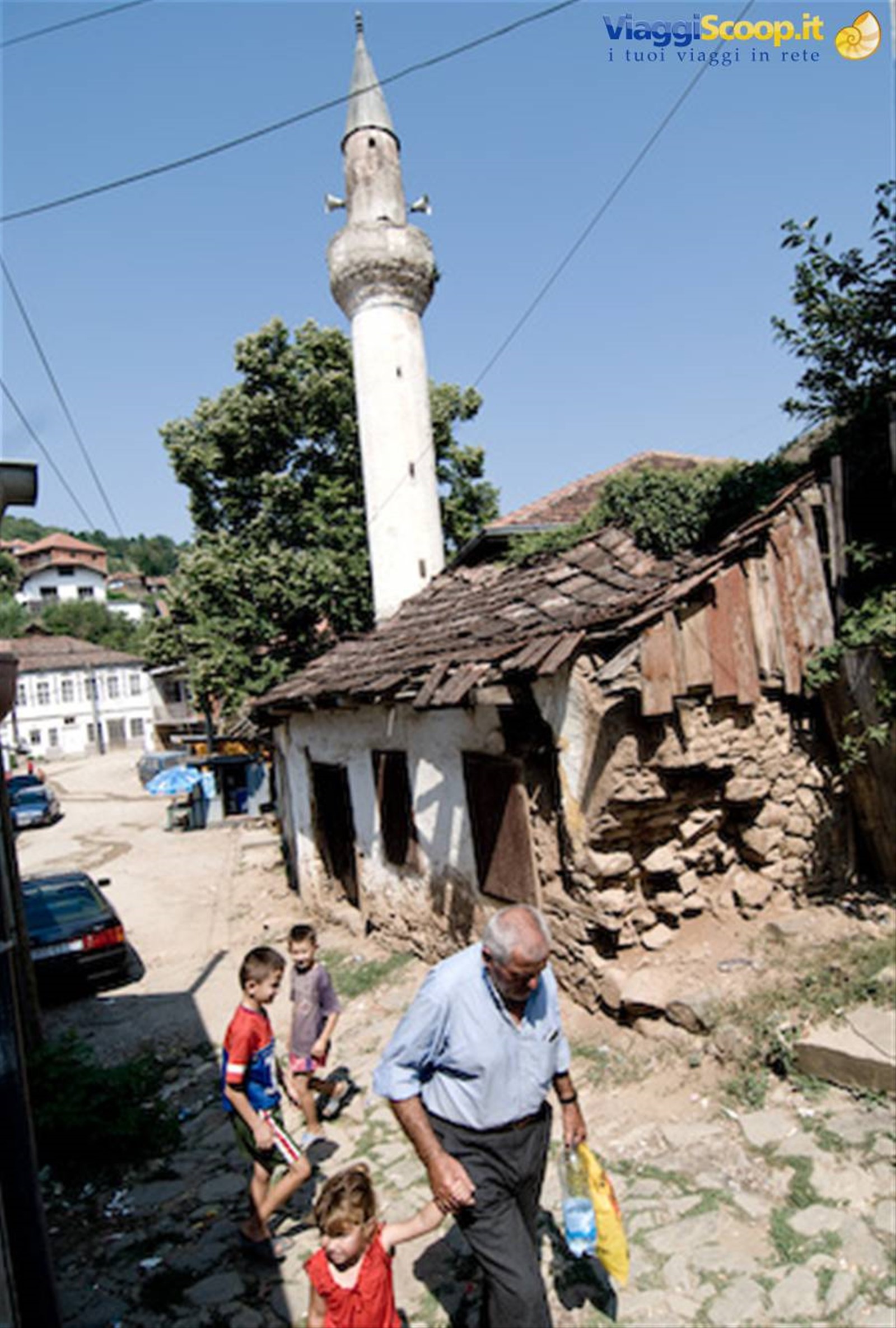 moschea nel villaggio di Janjievo