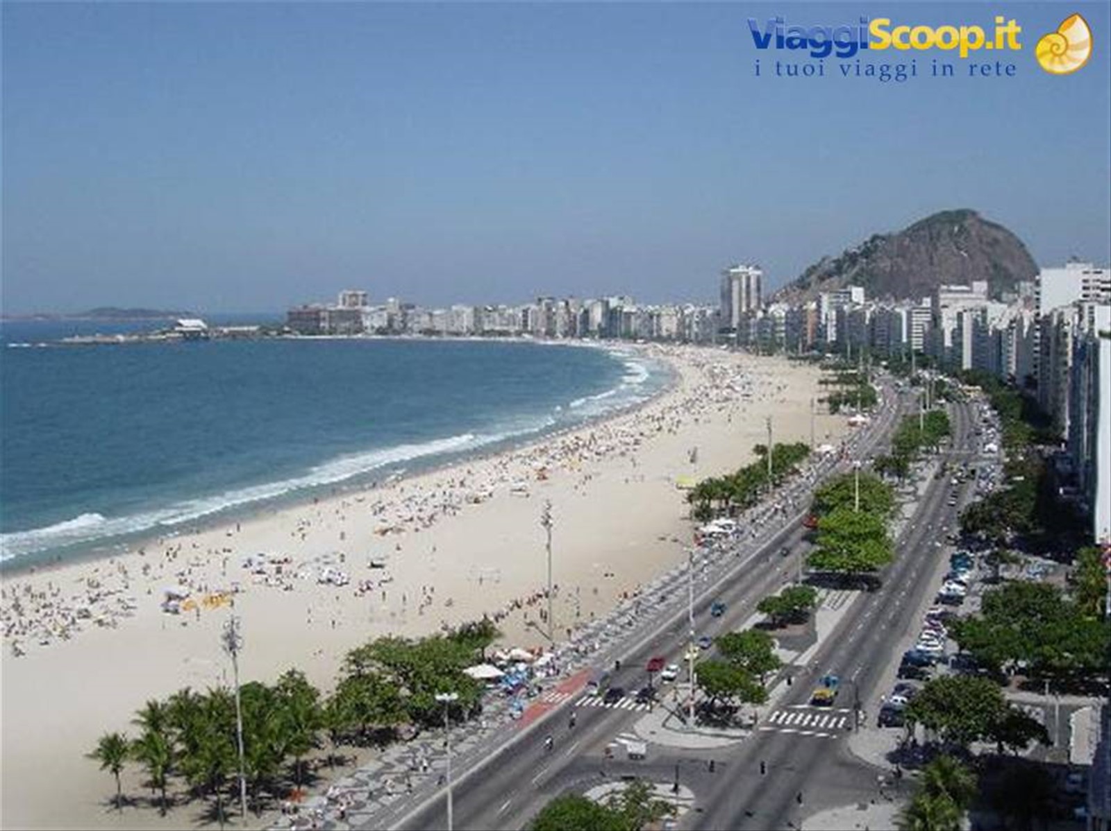 Rio, la famosissima spiaggia di Copacabana