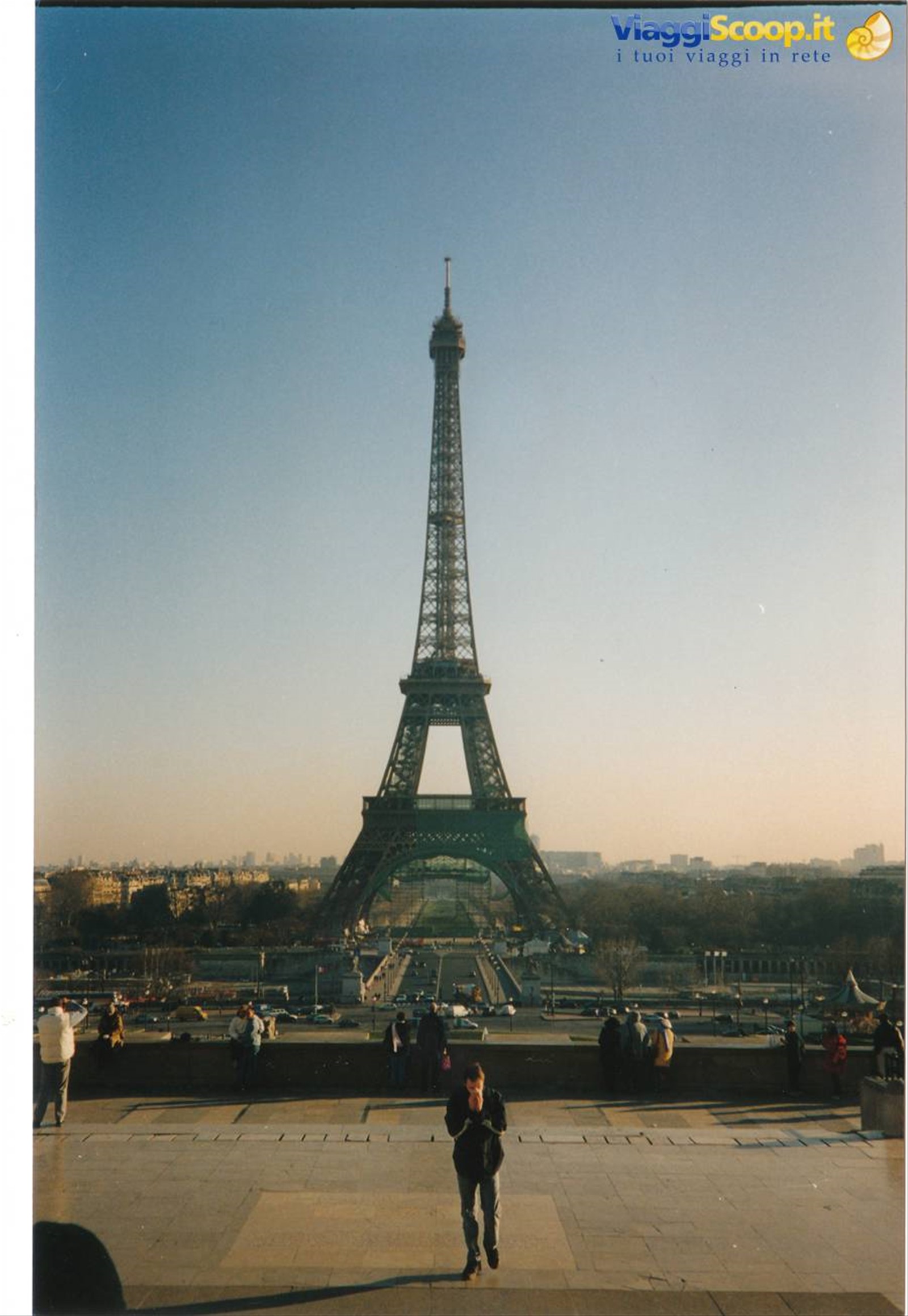 la torre Eiffel dal Trocadero