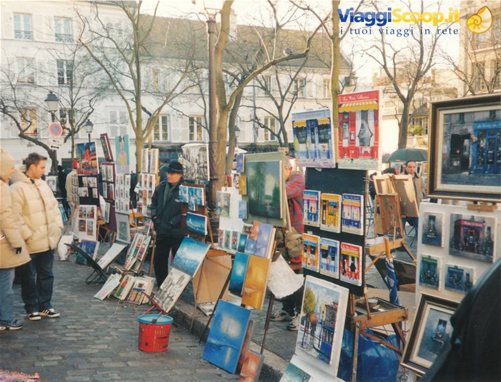 il quartiere degli artisti di Montmatre