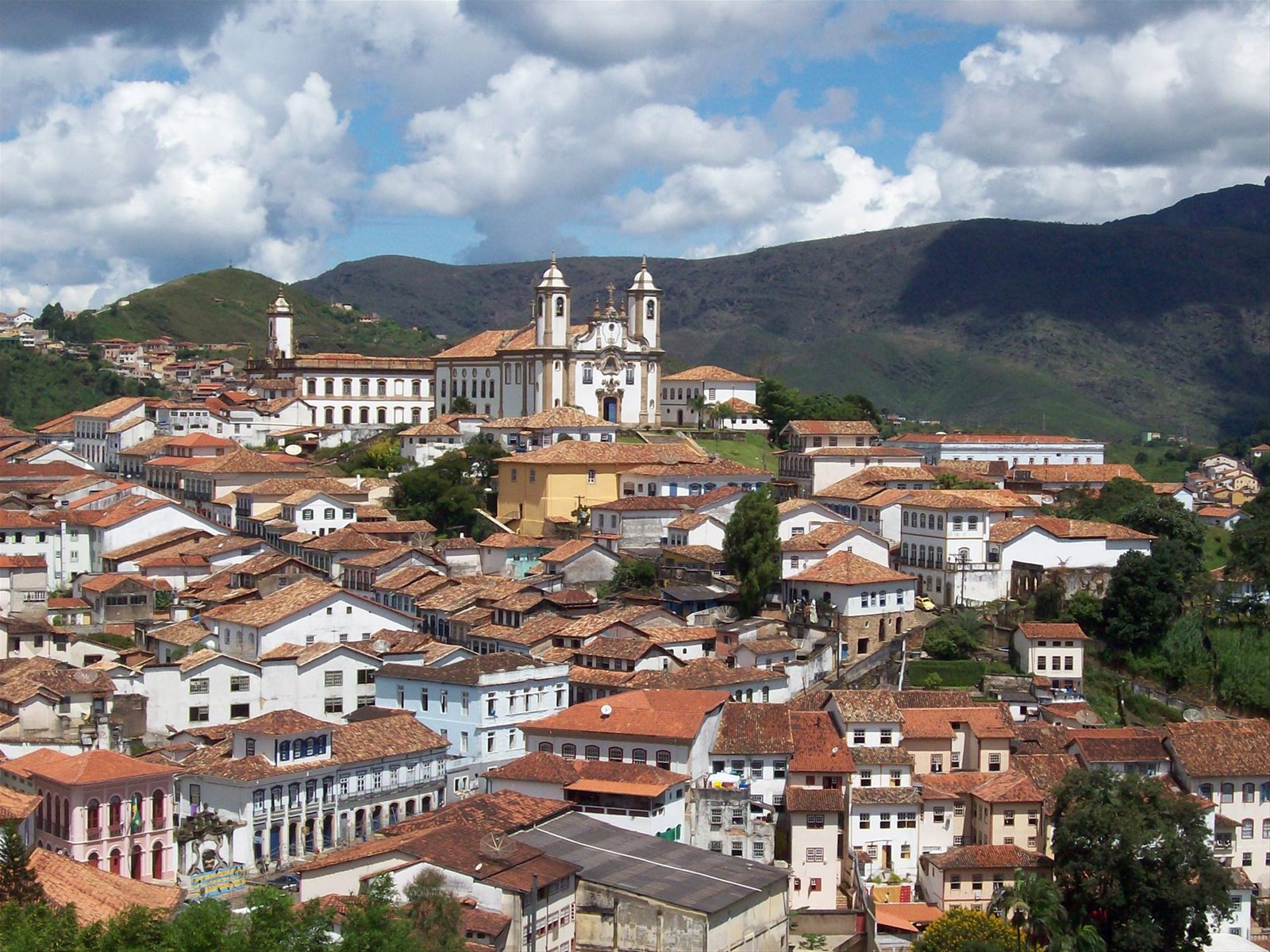 panorama di Ouro Preto
