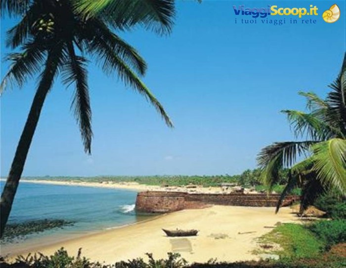 Goa, spiaggia fort Aguada