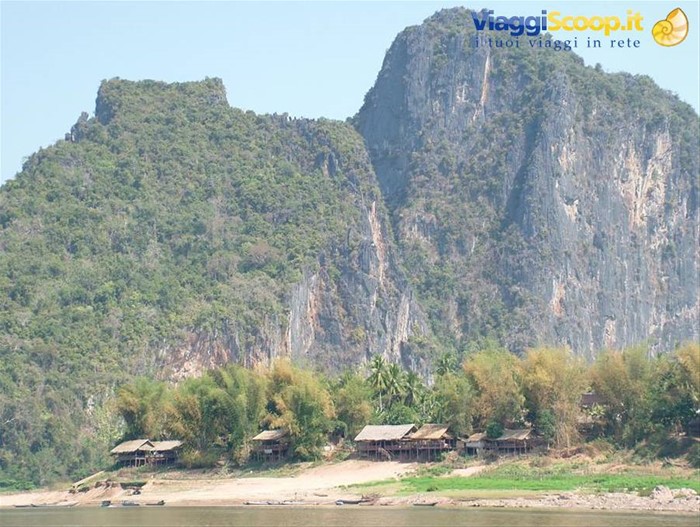 villaggio sul Mekong