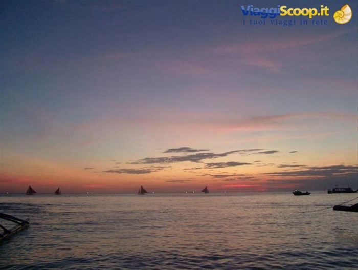 tramonto a Boracay