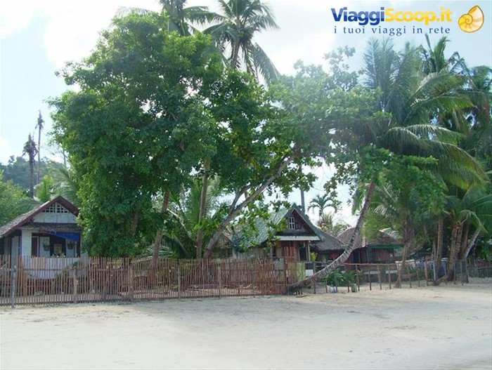 case sulla spiaggia a El Nido