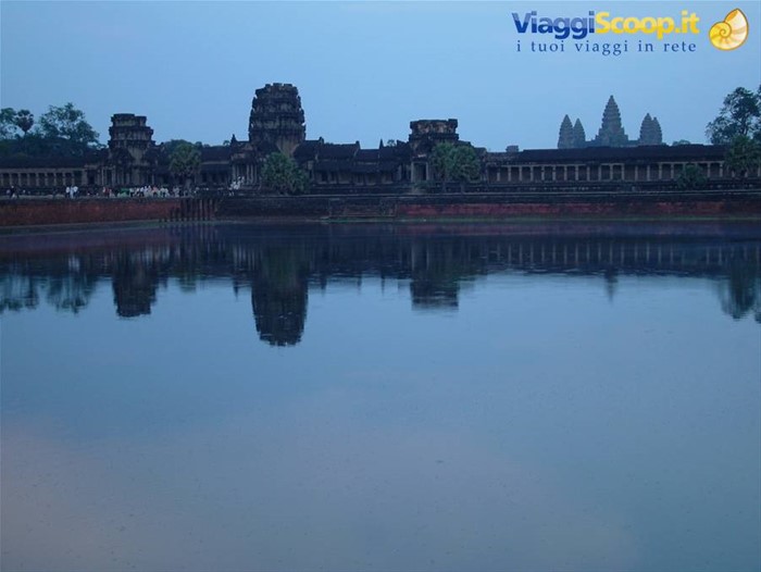 Angkor Wat all' alba