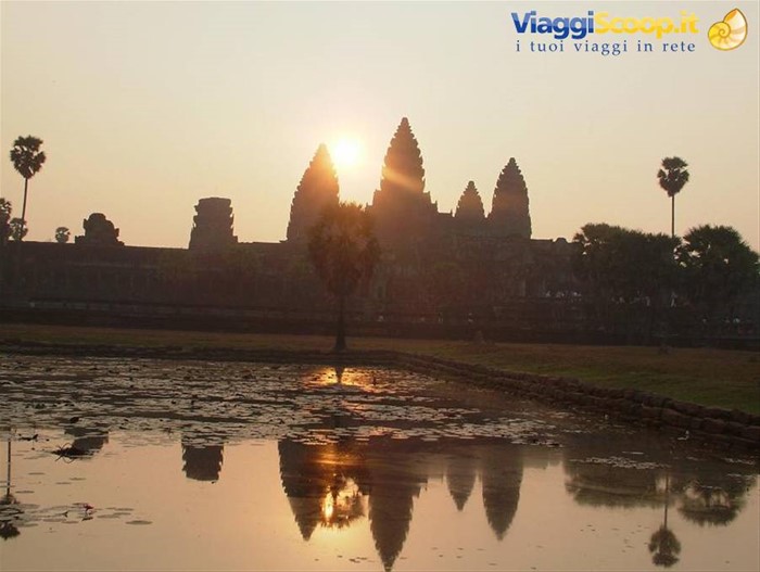 Angkor Wat al tramonto