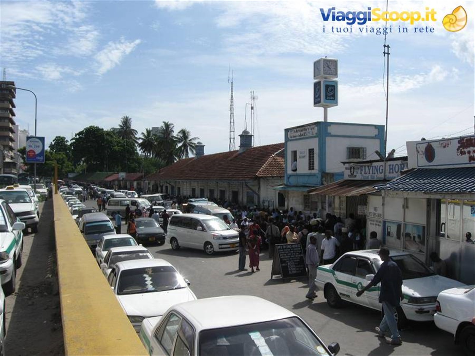 imbarco per Zanzibar