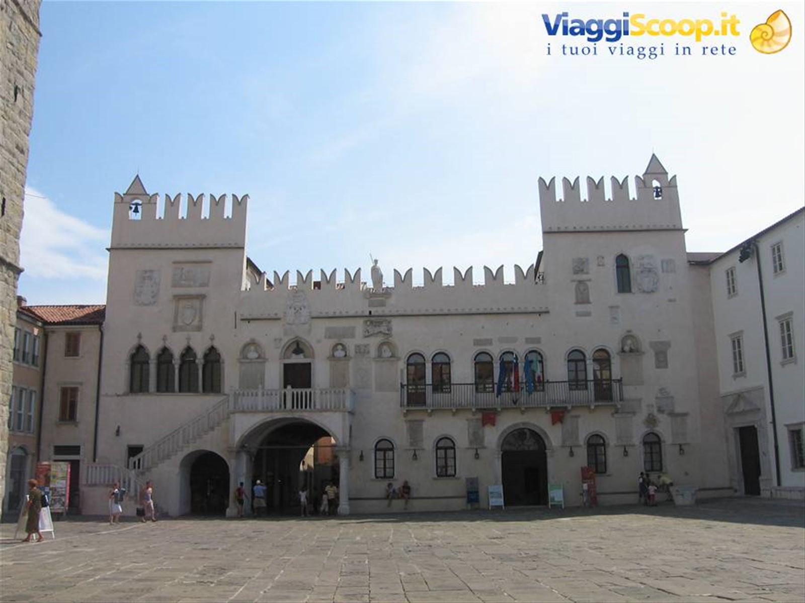 Palazzo Pretoriano a Koper, piazza centrale