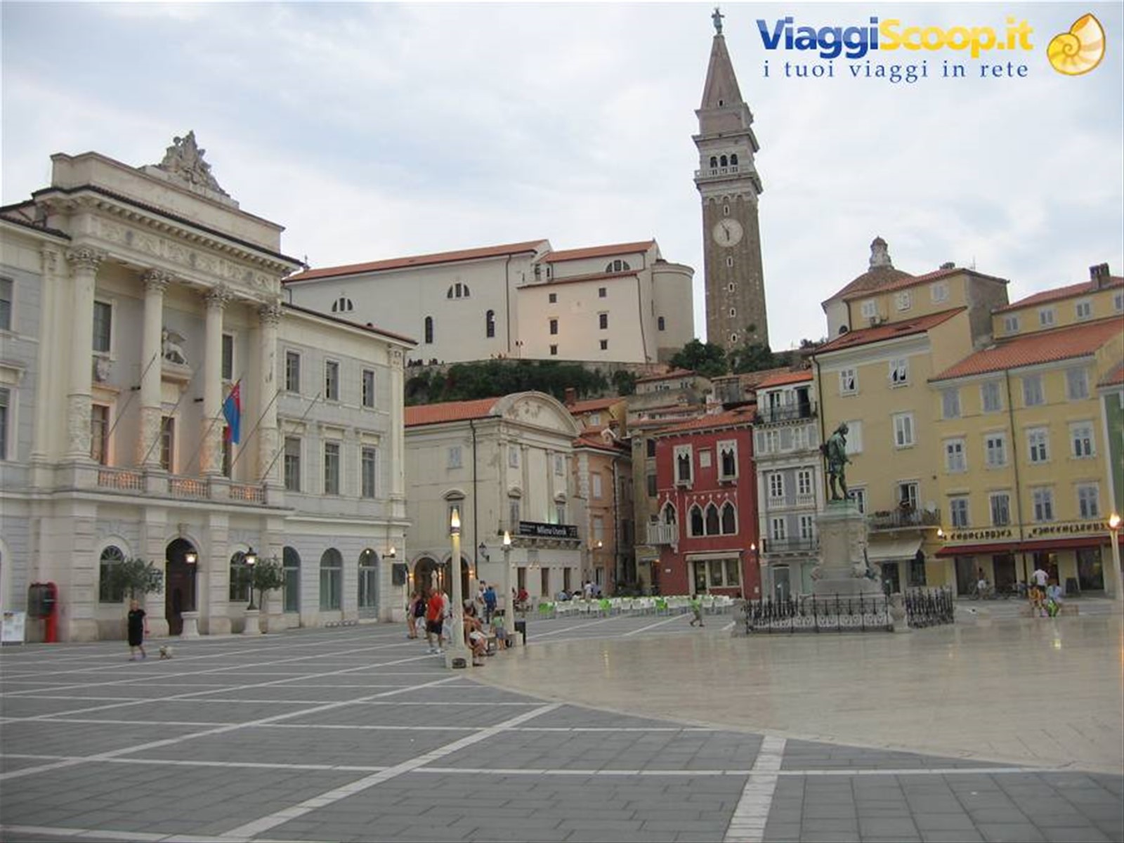 Piazza Tartini a Piran