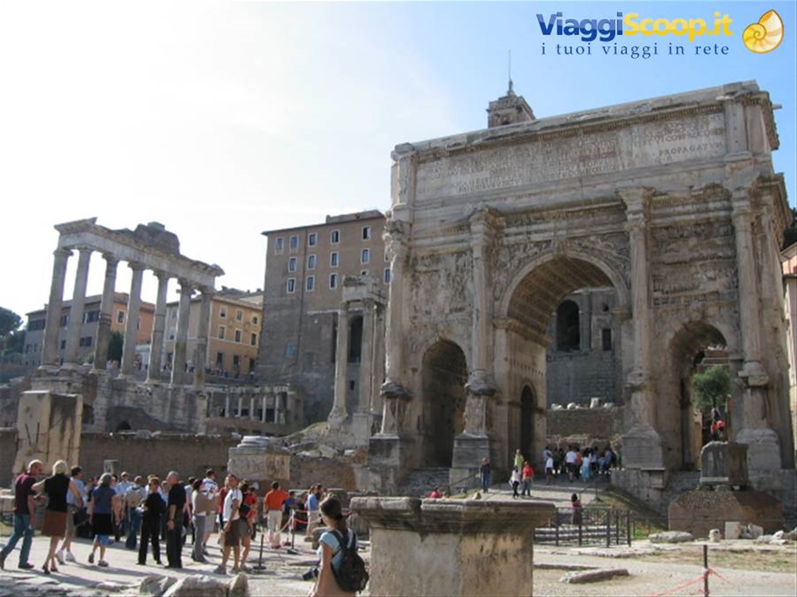 L'Arco Augusto ai Fori Imperilali