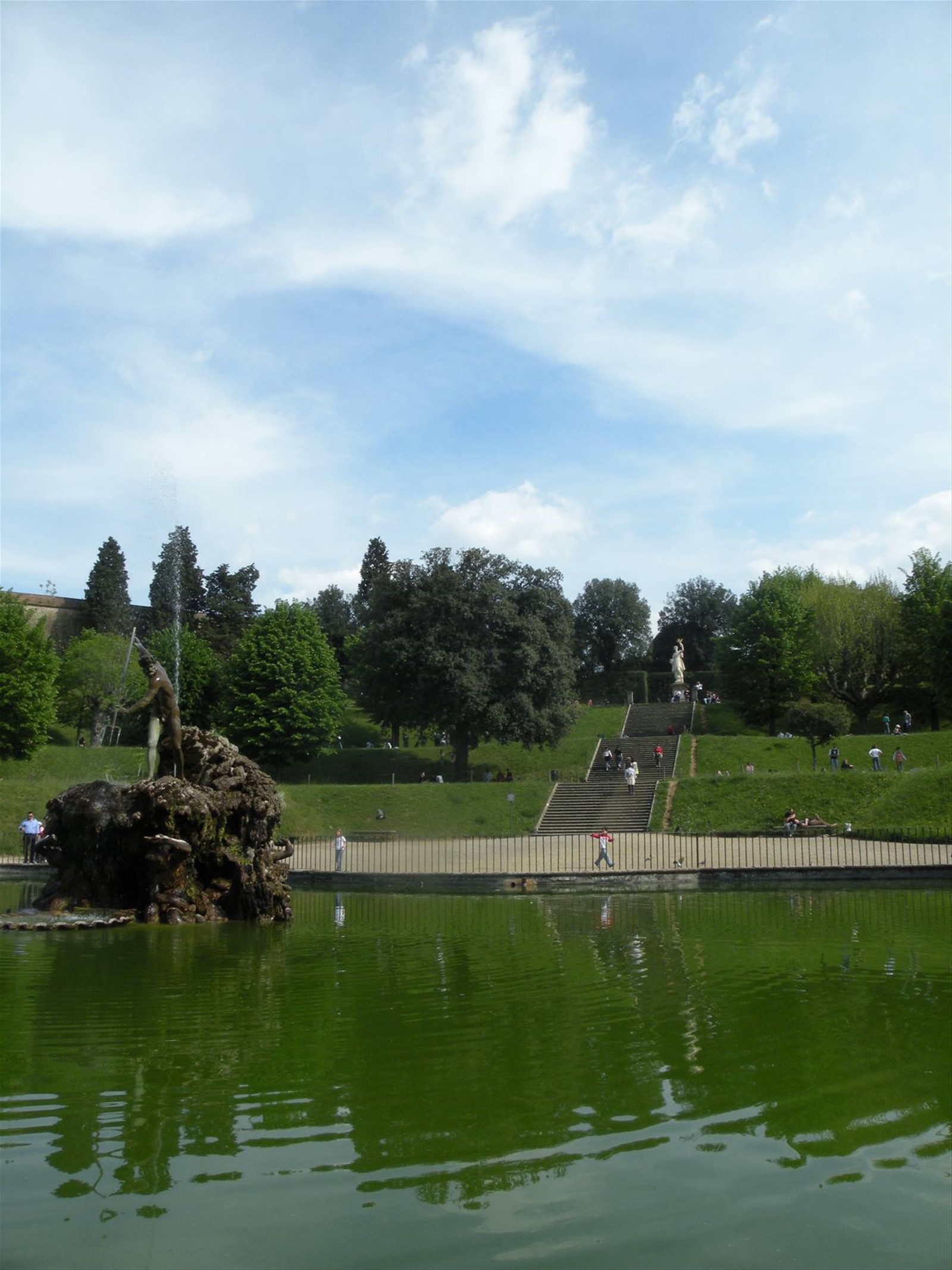 Fontana del Tritone nel Giardino di Boboli