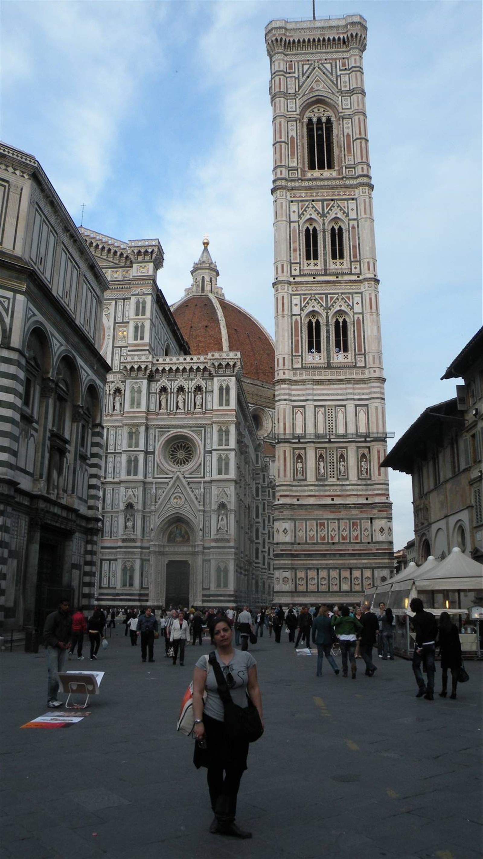 davanti al Duomo, Campanile di Giotto e Battistero