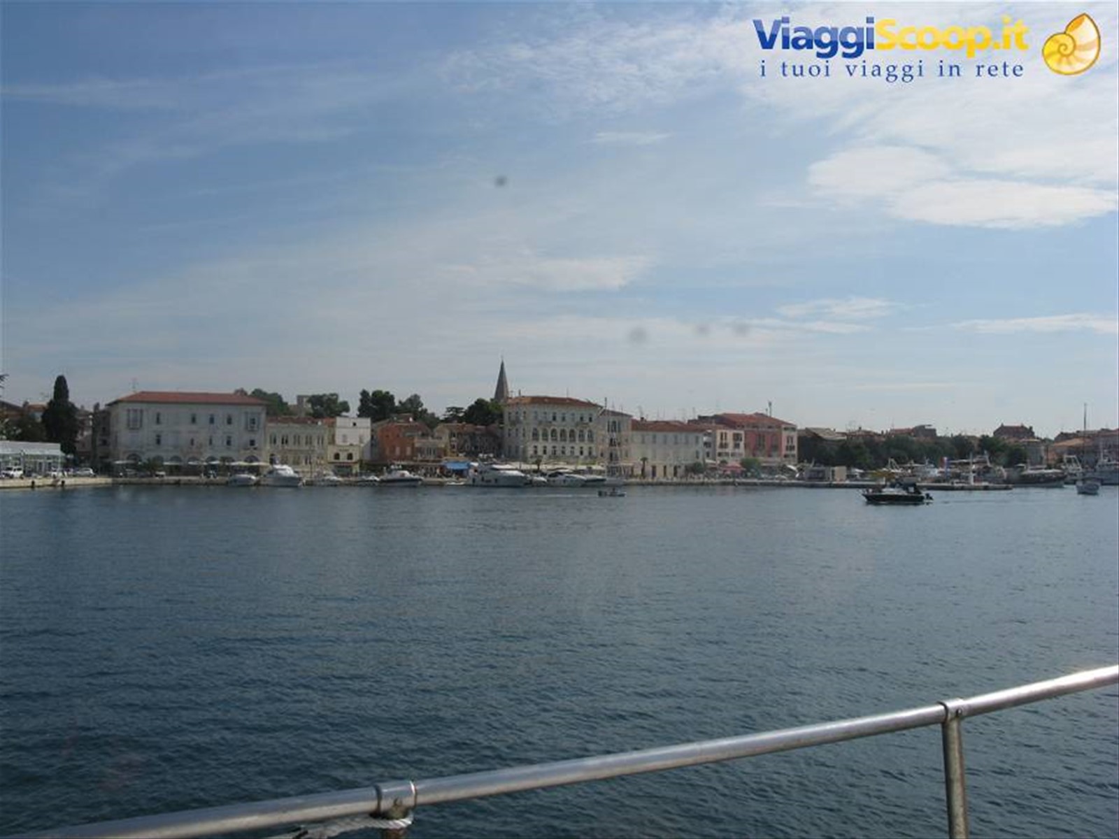 arrivo a Parenzo con la Trieste Lines