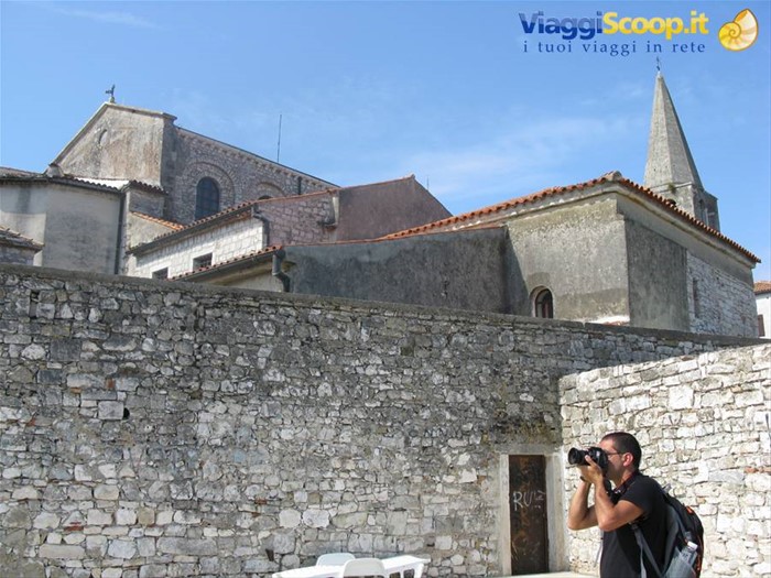 il retro della Basilica Eufrasiana