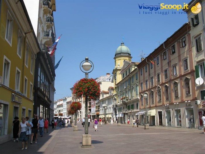 il Korzo all'incrocio con Scarpina e Ante Starcevica