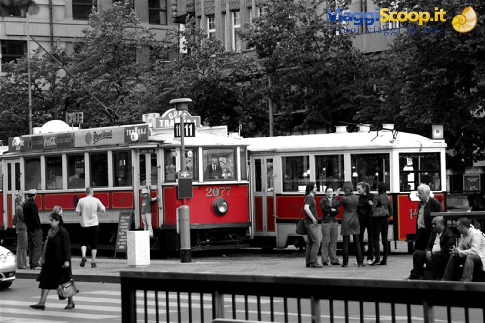 Tram a Praga