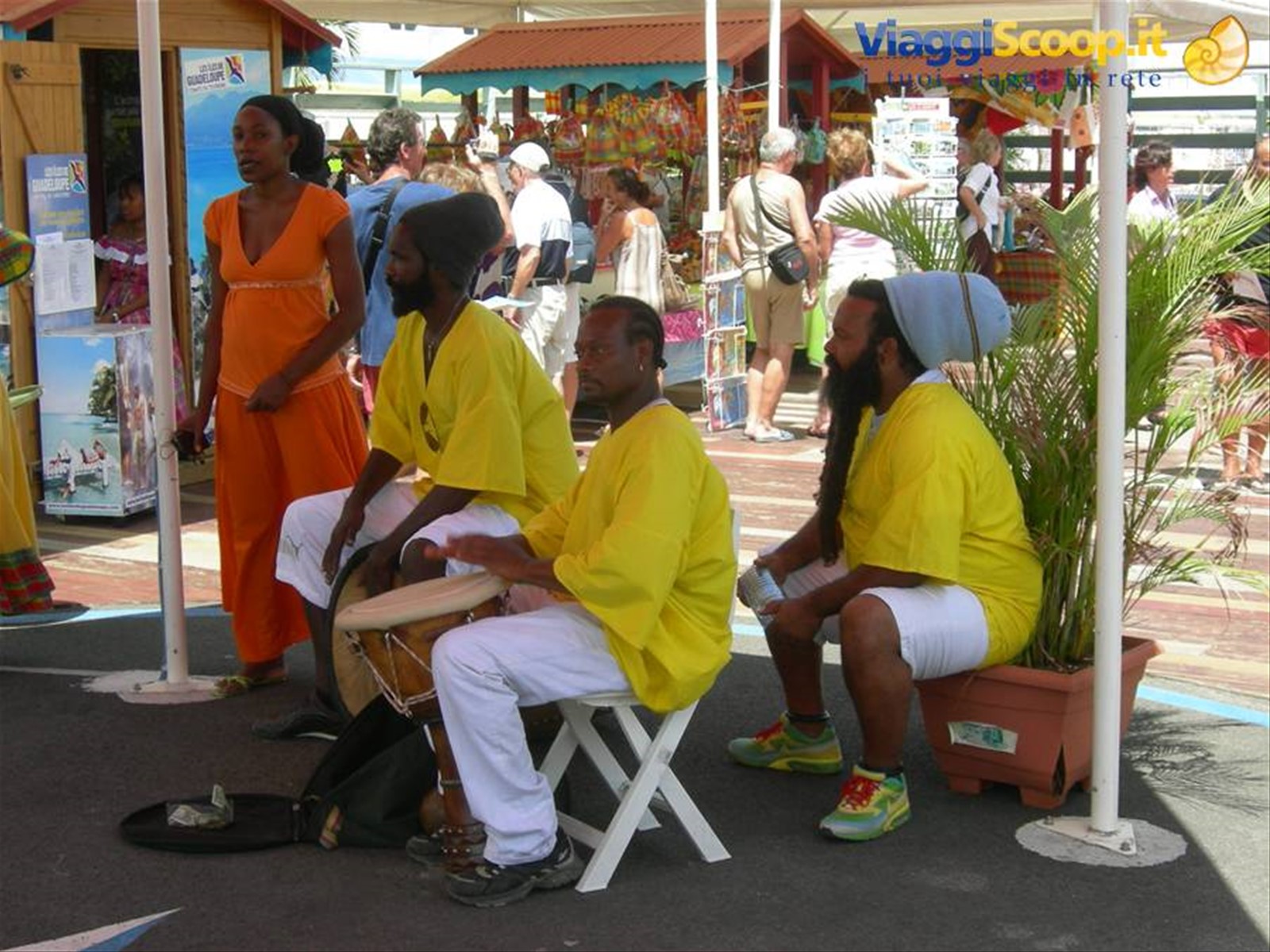musicisti allo sbarco