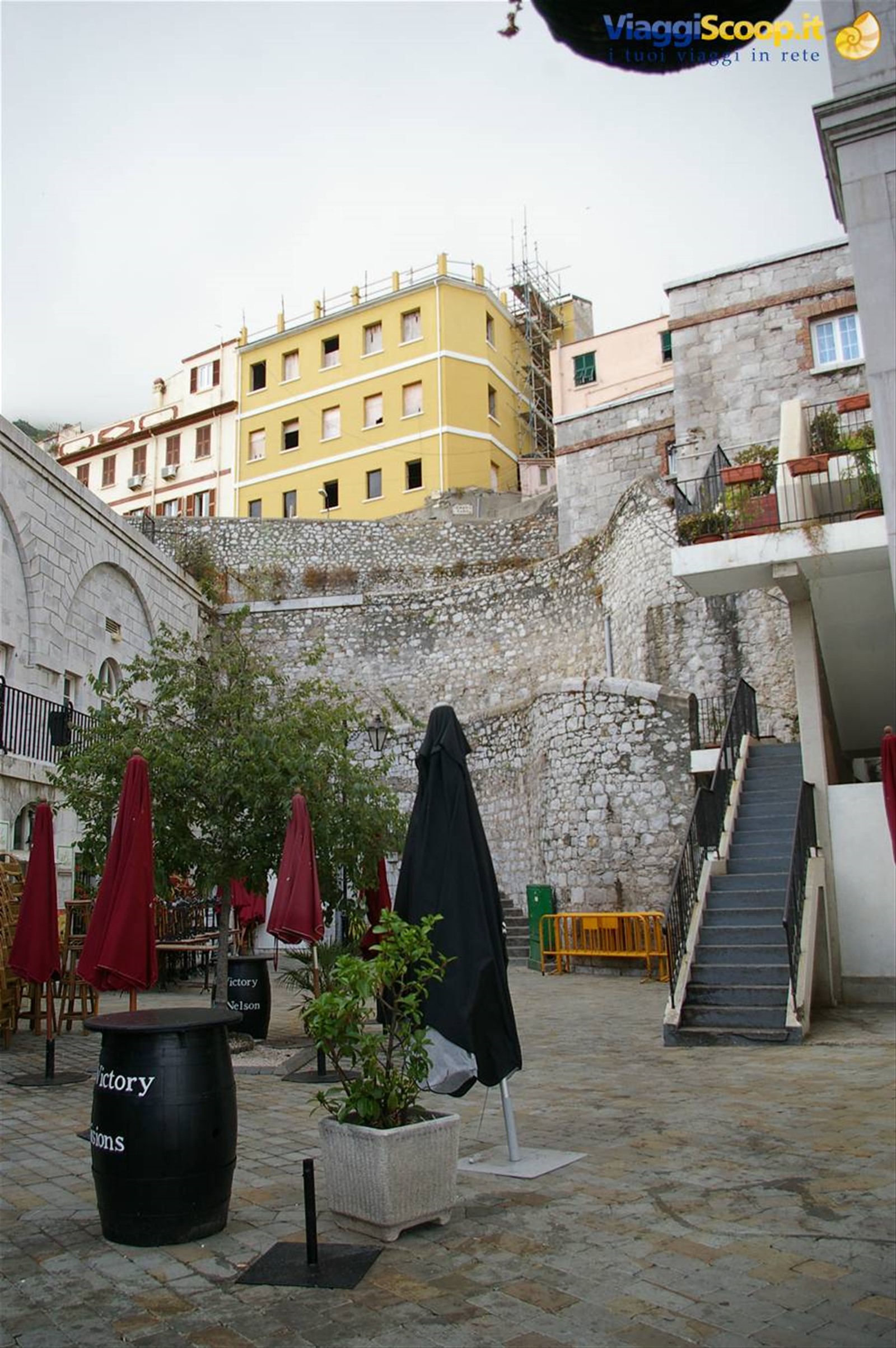 Vista dal ristorante Lord Nelson