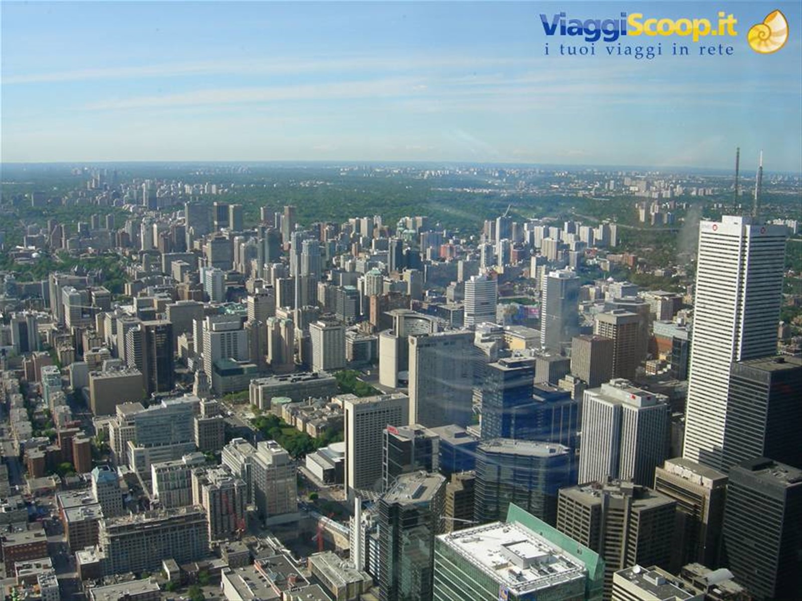 Panorama dalla CN Tower - Toronto