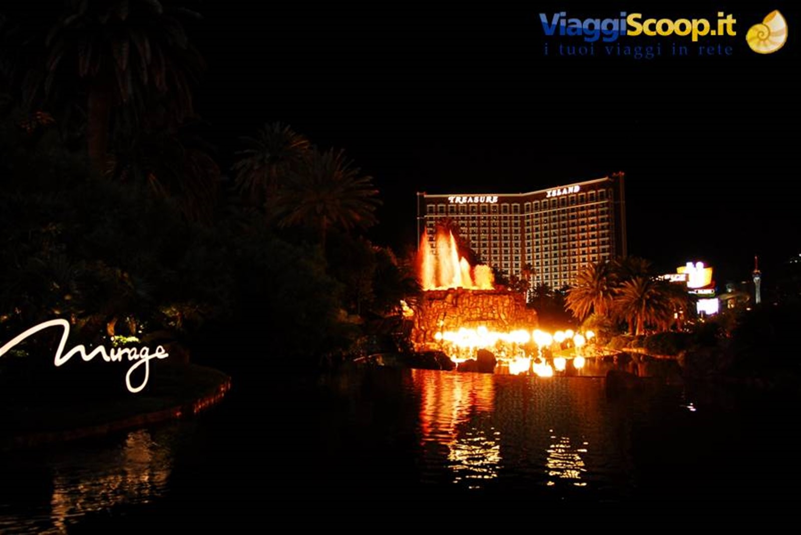 Vulcano al Mirage - Las Vegas