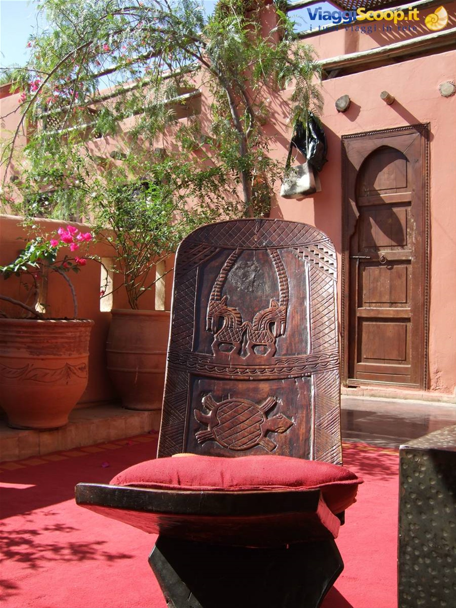 La terrazza del nostro Riad Amra
