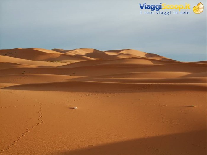 Erg Chebbi all'alba