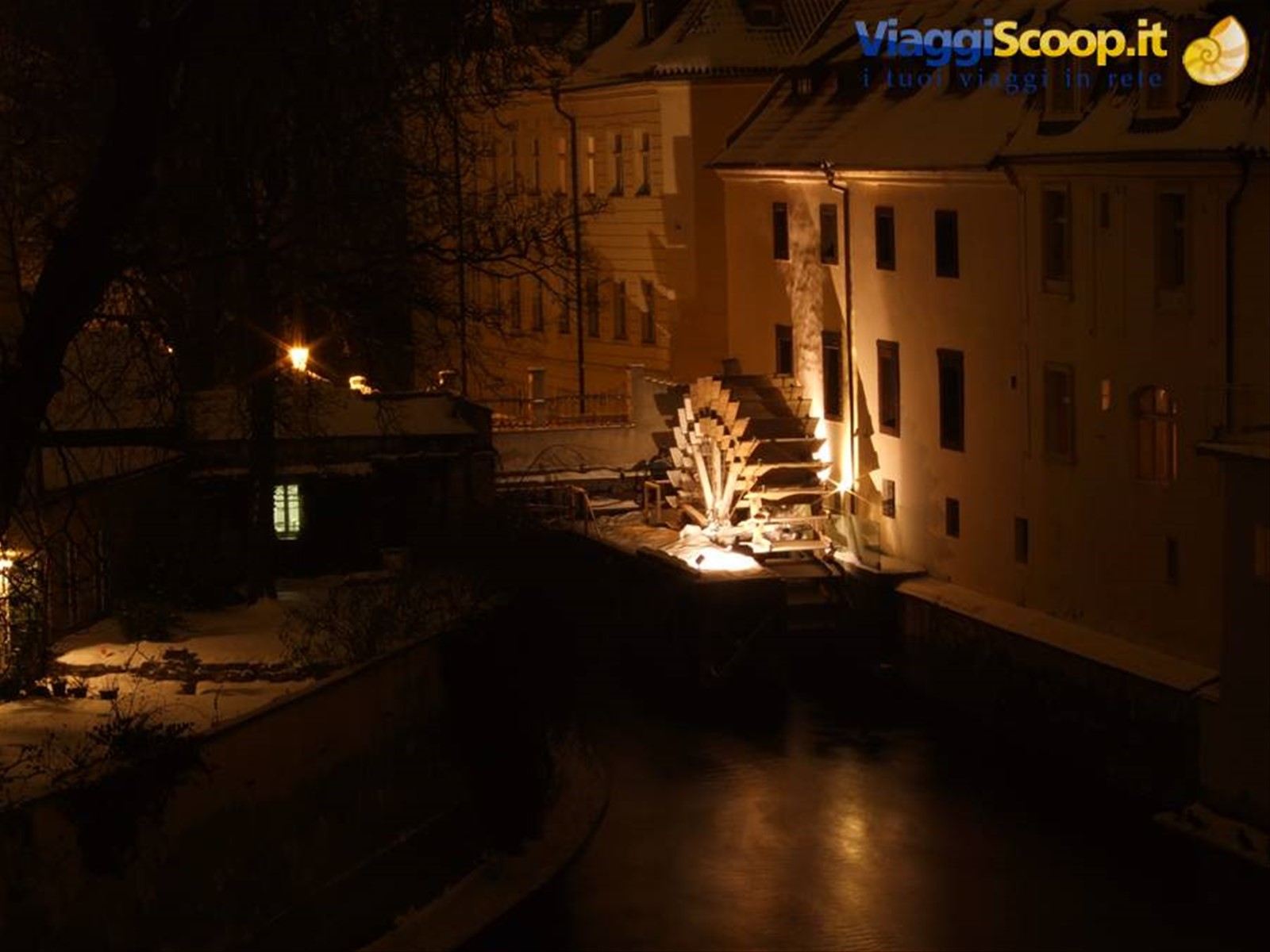 Il mulino dell'isola di Kampa