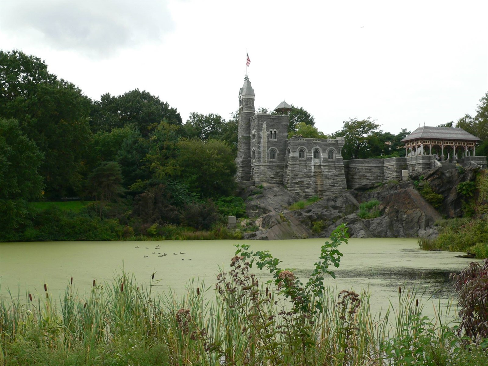 Belvedere Castle in Central Park.