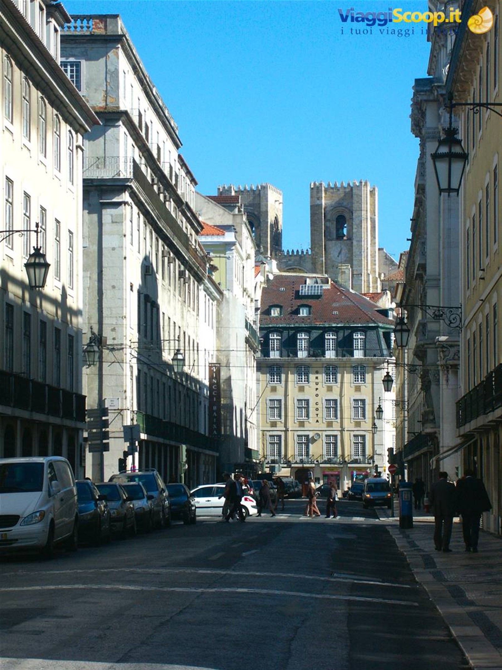 01 Lisbona - 03.04 Baixa - Castelo de Sao Jorge da Rua Augusta