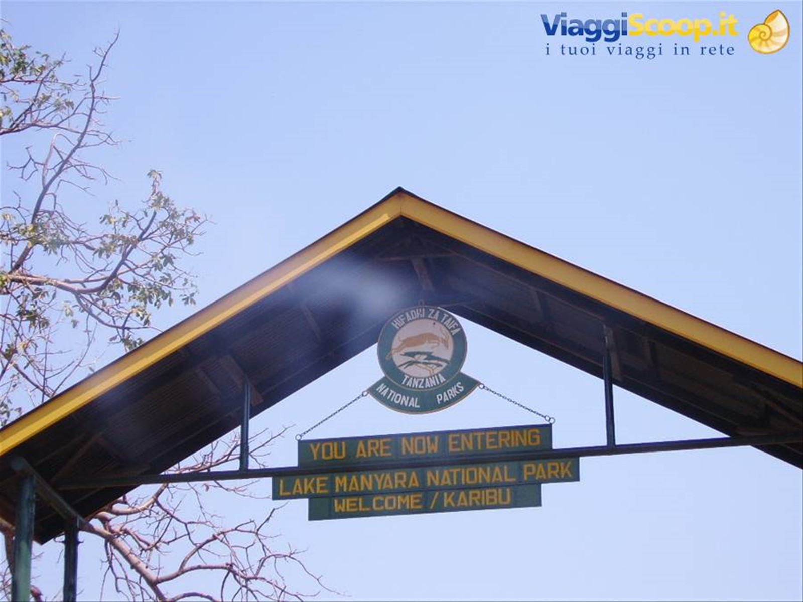 Ingresso al Lake Manyara Park