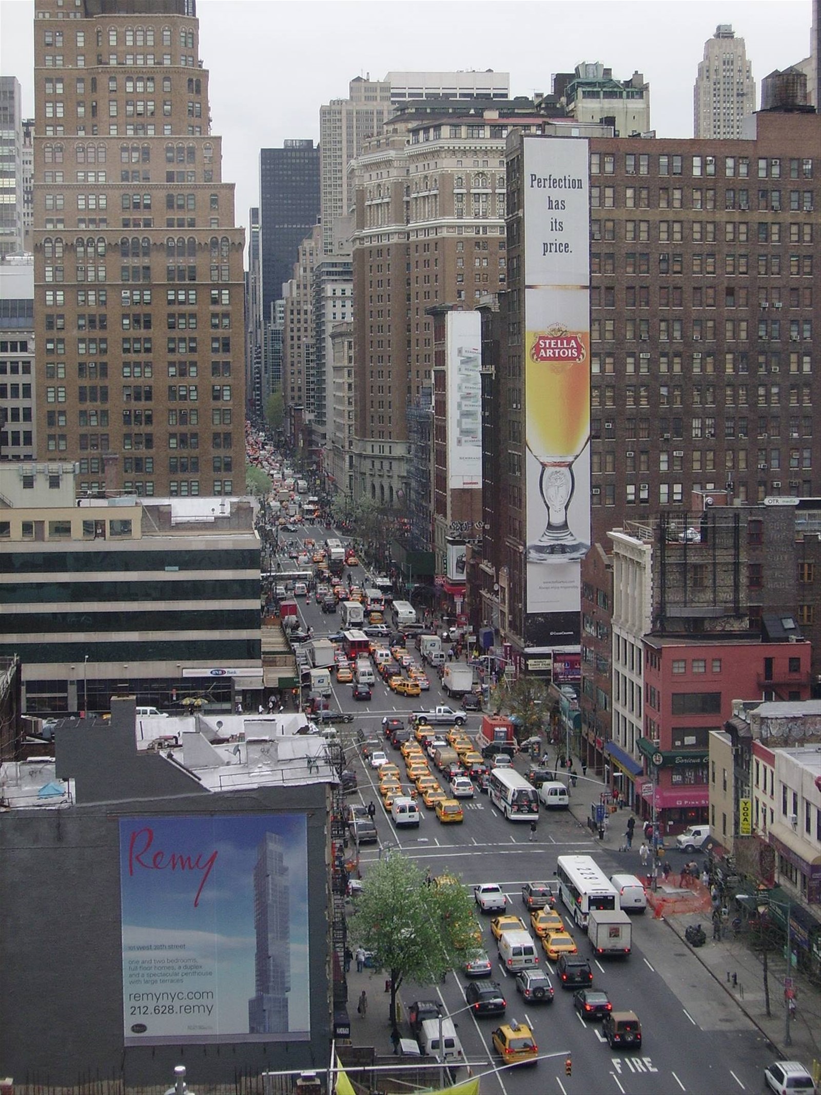 traffico nella seventh avenue