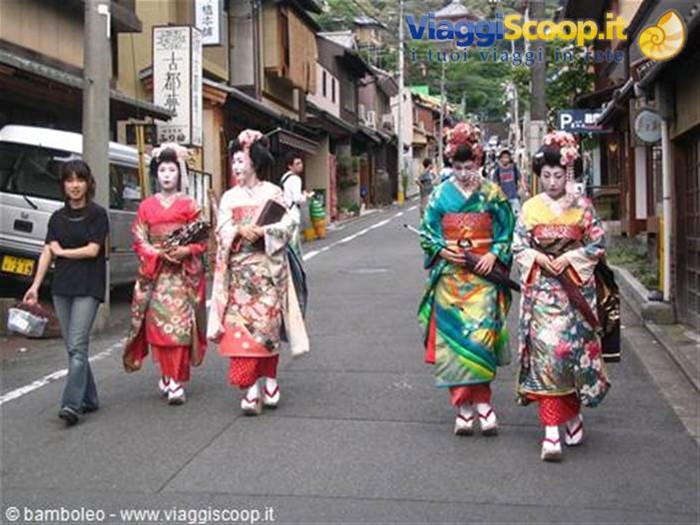 Geishe a Kyoto
