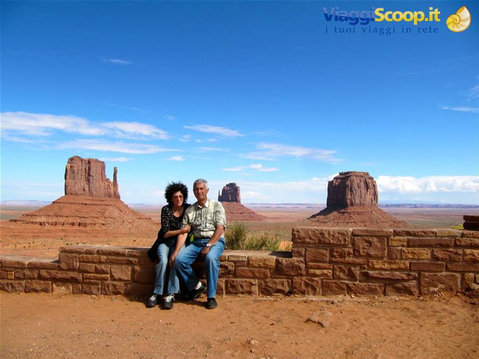 Noi nella Monument Valley